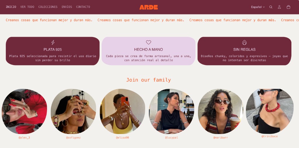 Sitio web de Arde